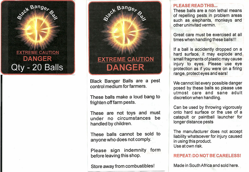 banger balls